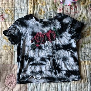 Grey wash tee. “over you” size M. kohls.